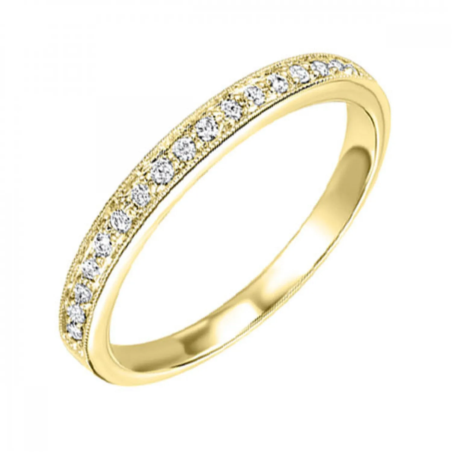 10KT 1/8 CTW Diamond Ring- Available in Rose, Yellow and White Gold