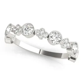 14K Stackable / Ladies Wedding Band