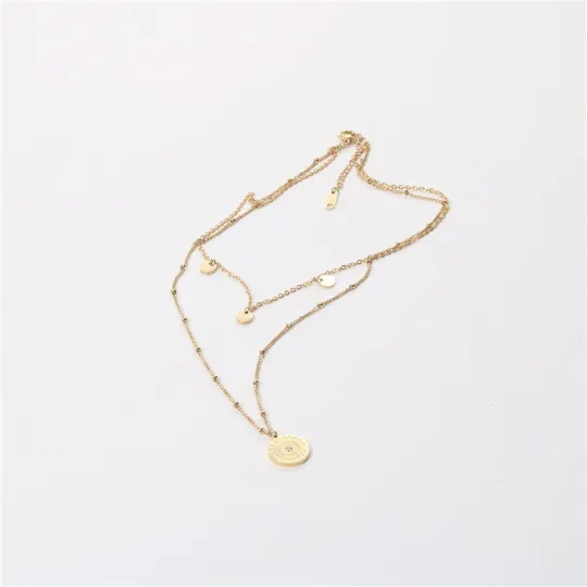 18K Gold-Filled Satellite Chain Necklace