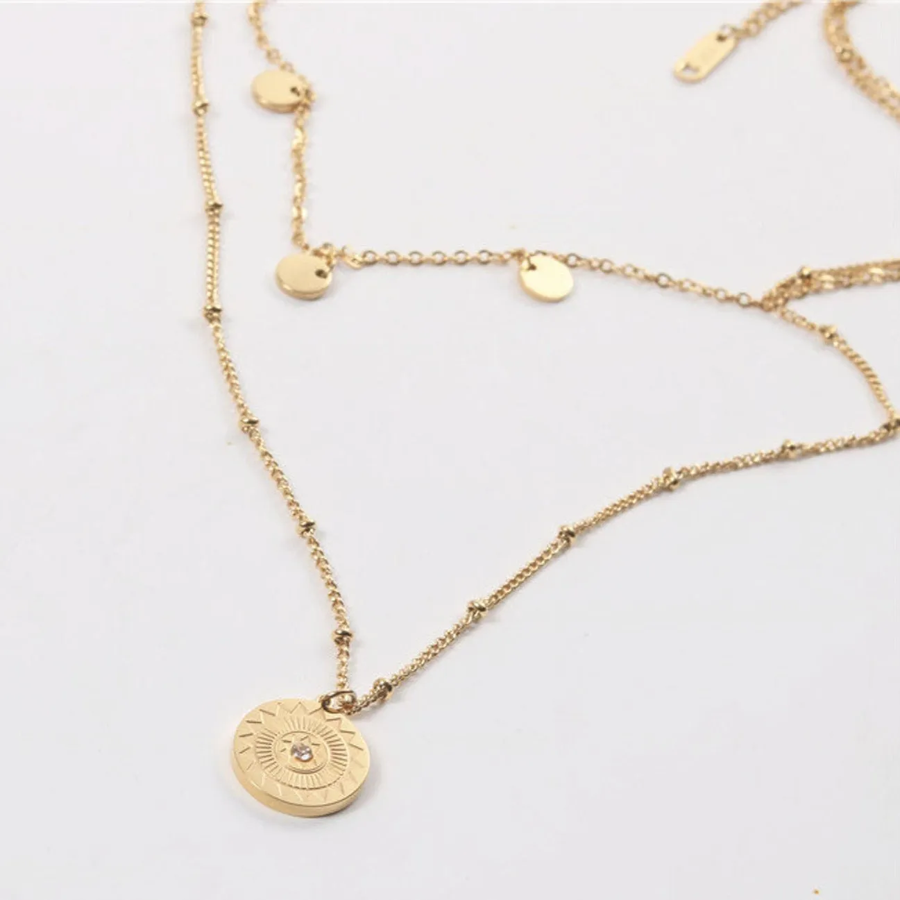 18K Gold-Filled Satellite Chain Necklace