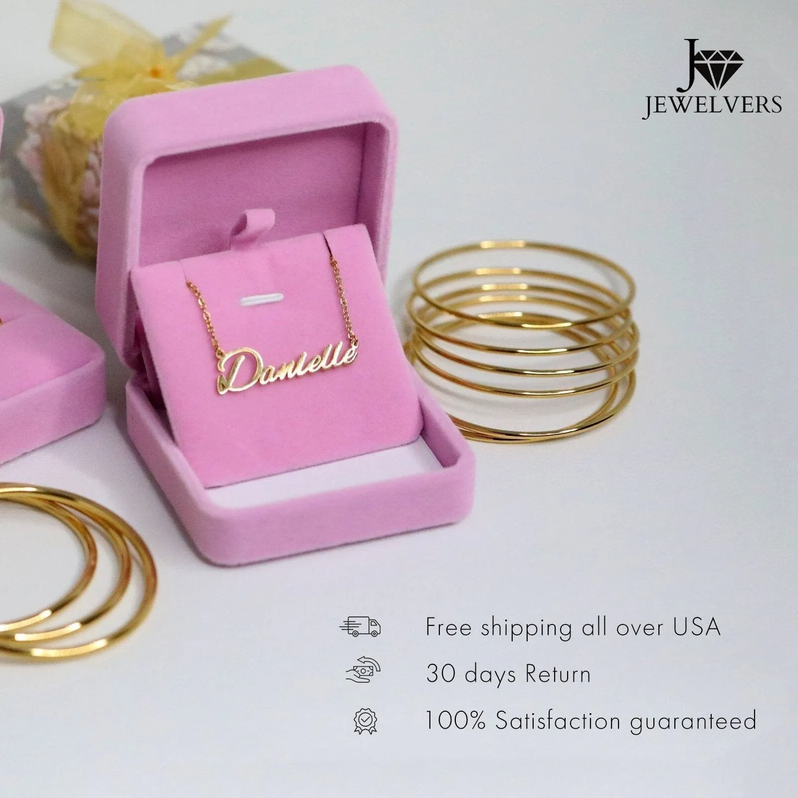 18K Gold-Filled Satellite Chain Necklace