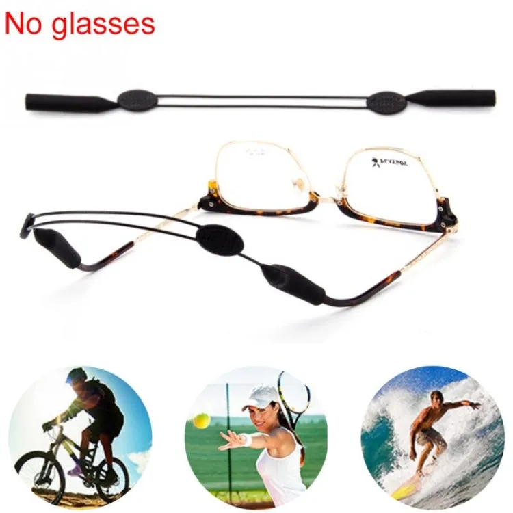 Adjustable Glasses Lanyard Sports Glasses Non-slip Ear Hook Cover, Size:30cm for Adult