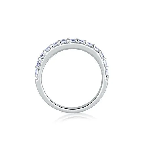A.JAFFE Prong Set Wedding Band MR1459 / 21