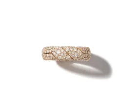 Allstone Medium DiMe Ring with Diamonds