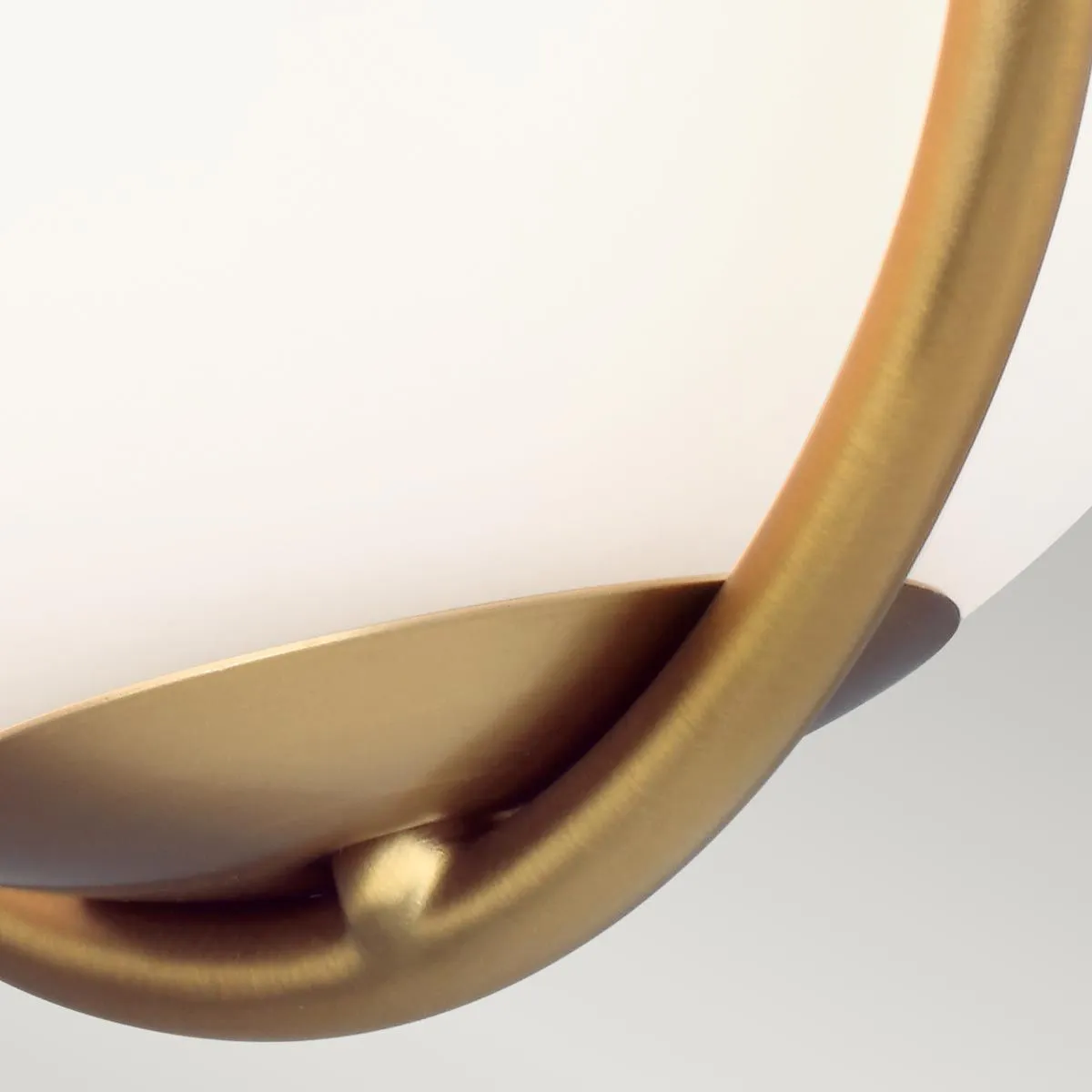 Apollo 1 Light Wall Light - Burnished Brass/Polished Nickel IP20 G9