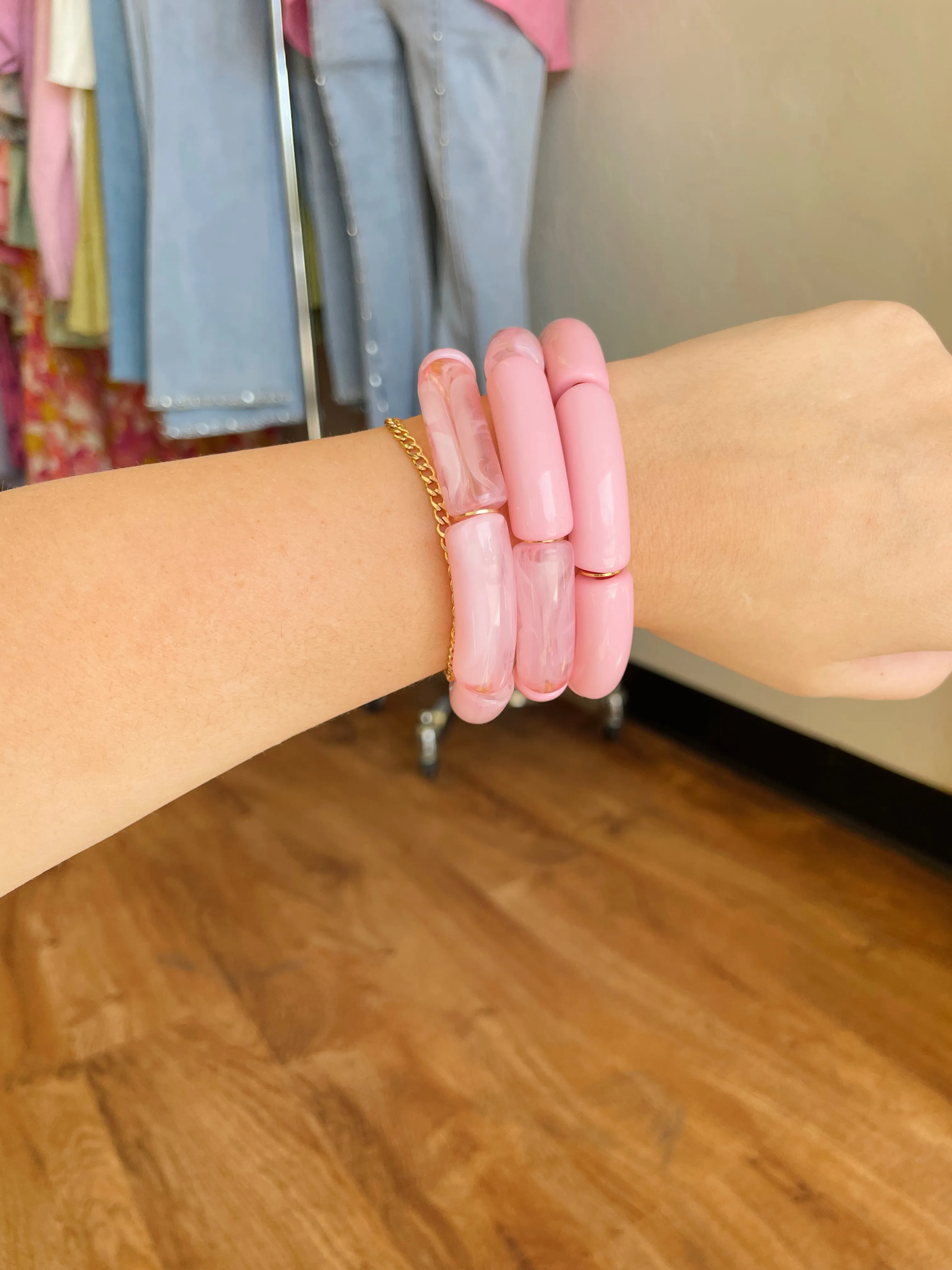 Arm Candy Bracelet in Pink