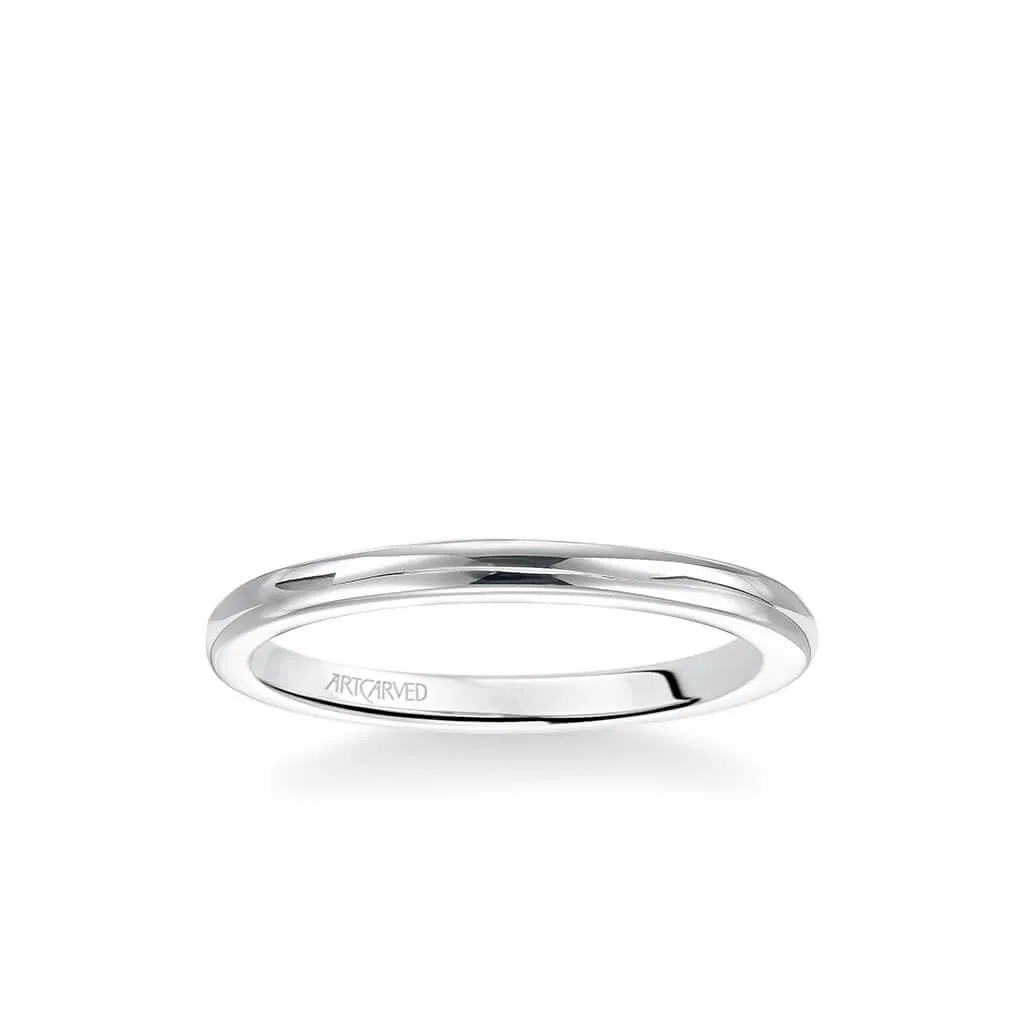 Artcarved "Lindsey" High Polished Wedding Ring