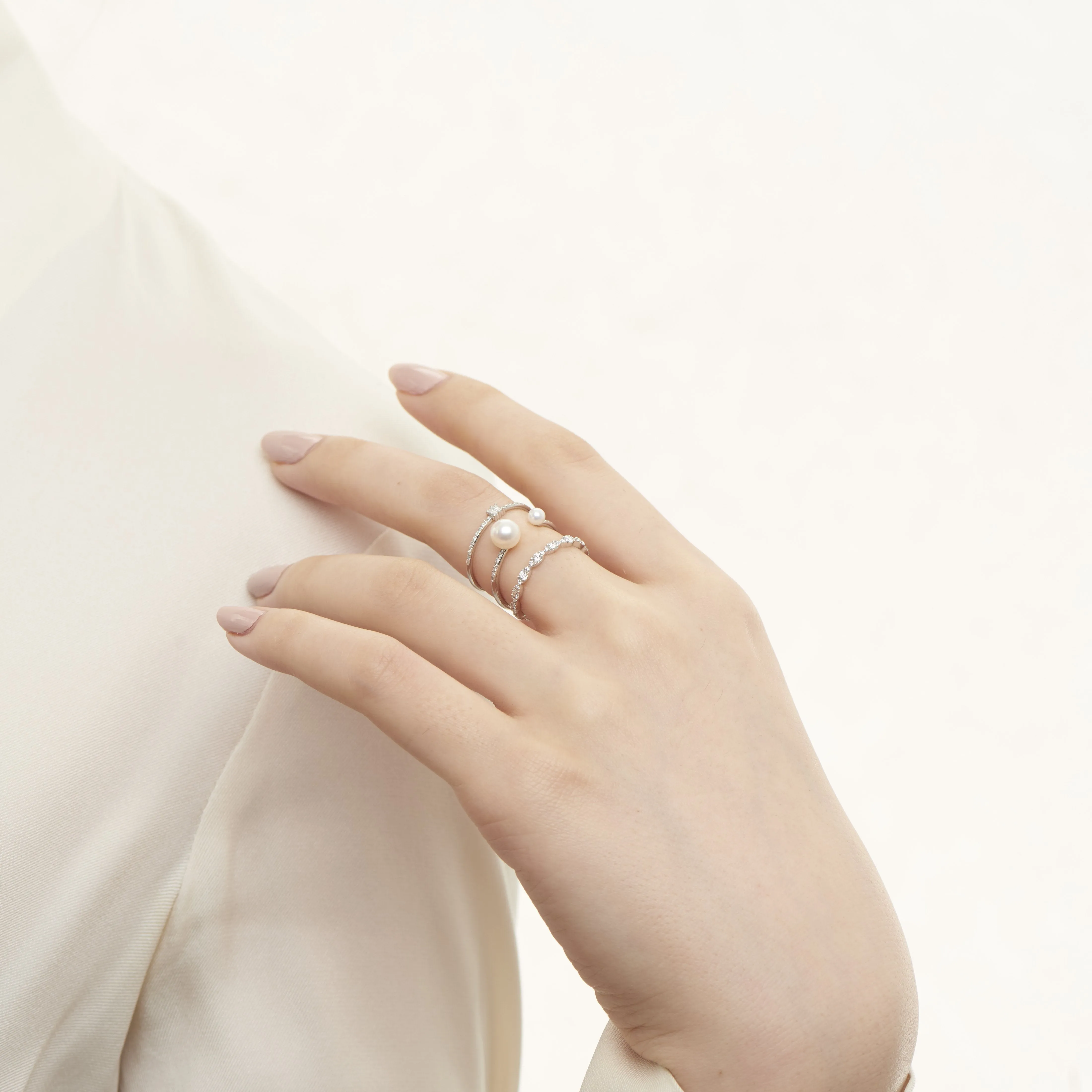 Baguette   Pavé Diamond Ring