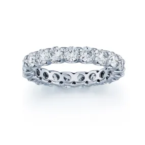 Barmakian Shared Prong Diamond Eternity Band