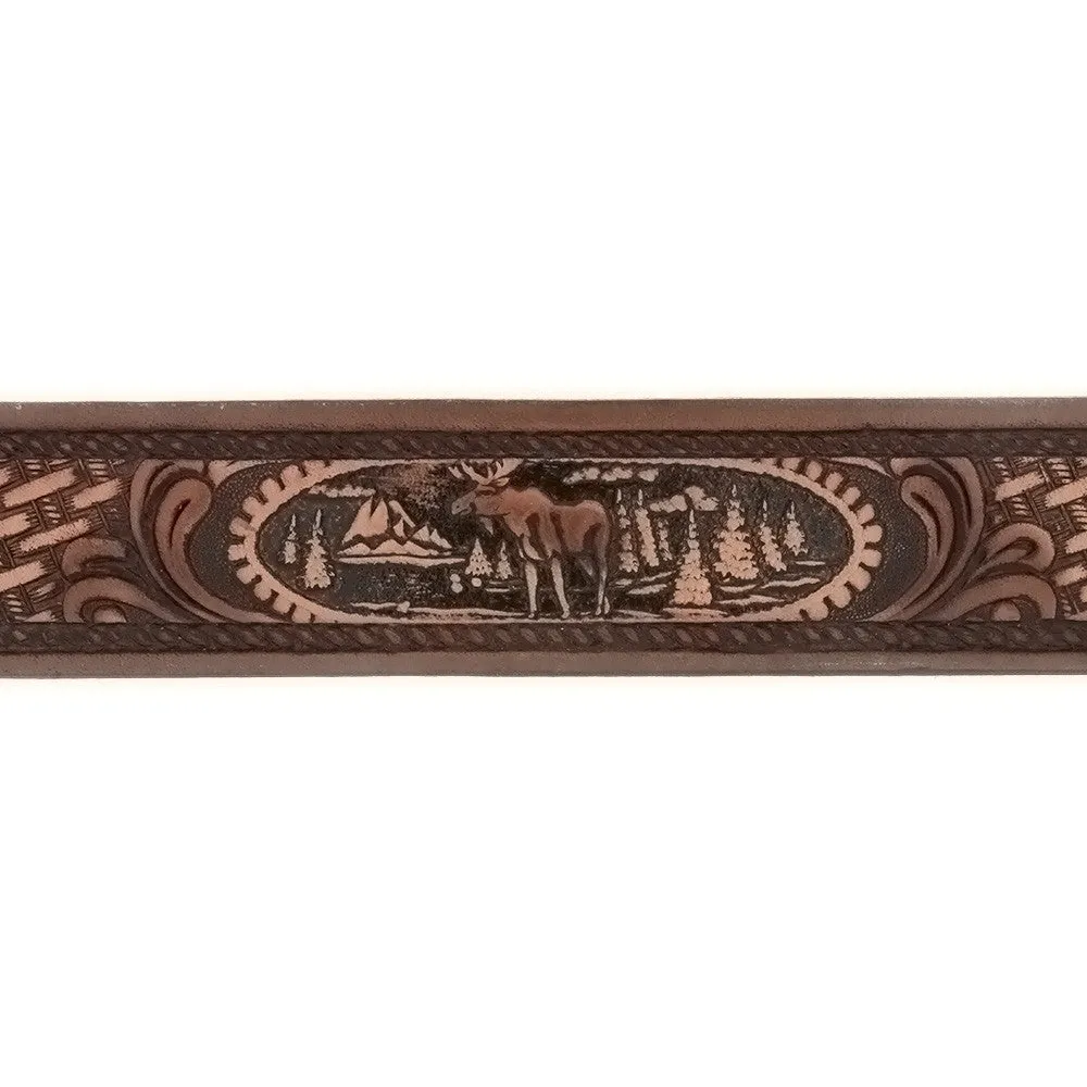 BELT MOOSE BROWN