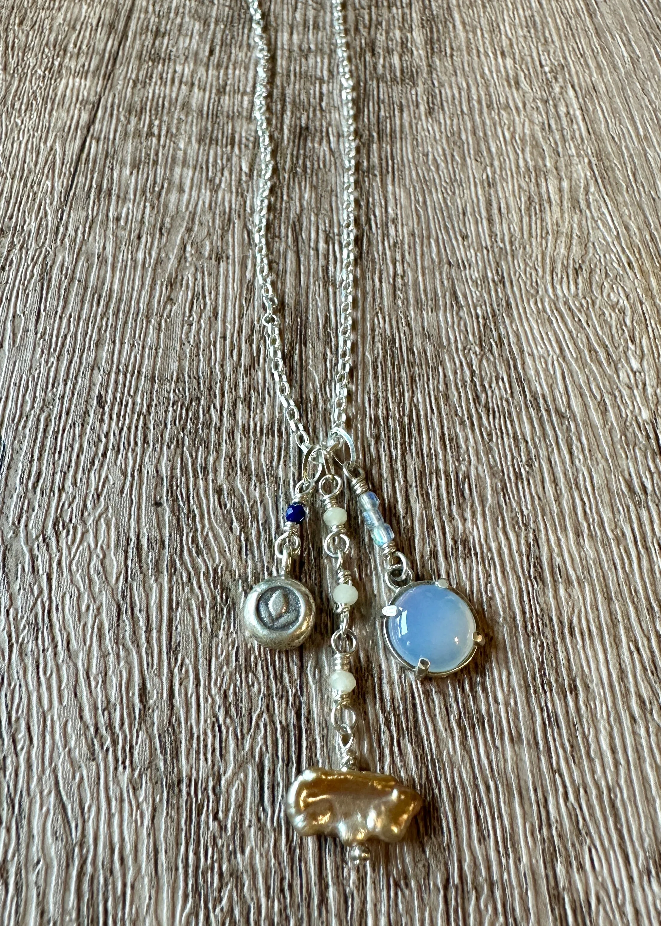 Bezel Talisman Necklace