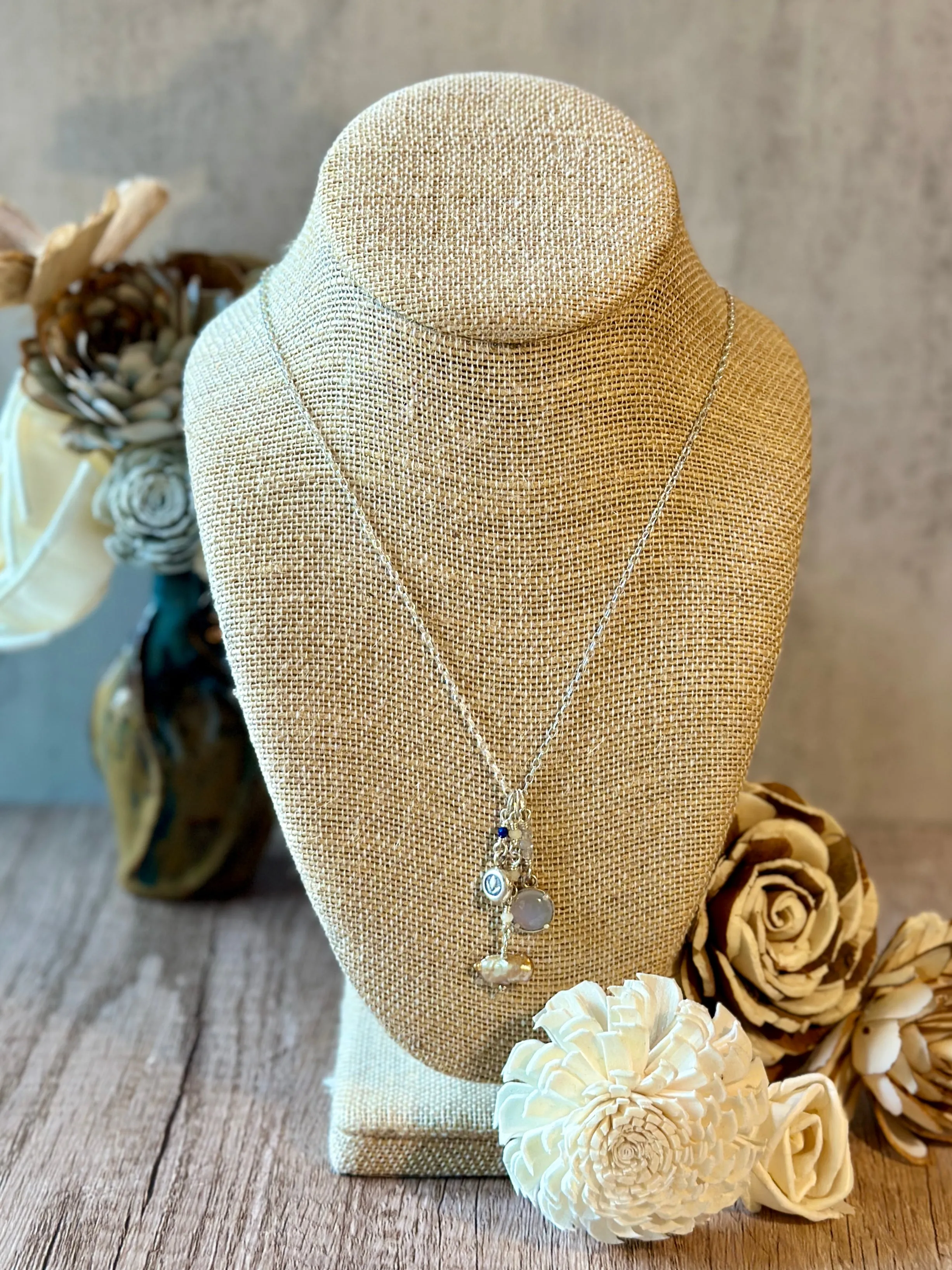 Bezel Talisman Necklace