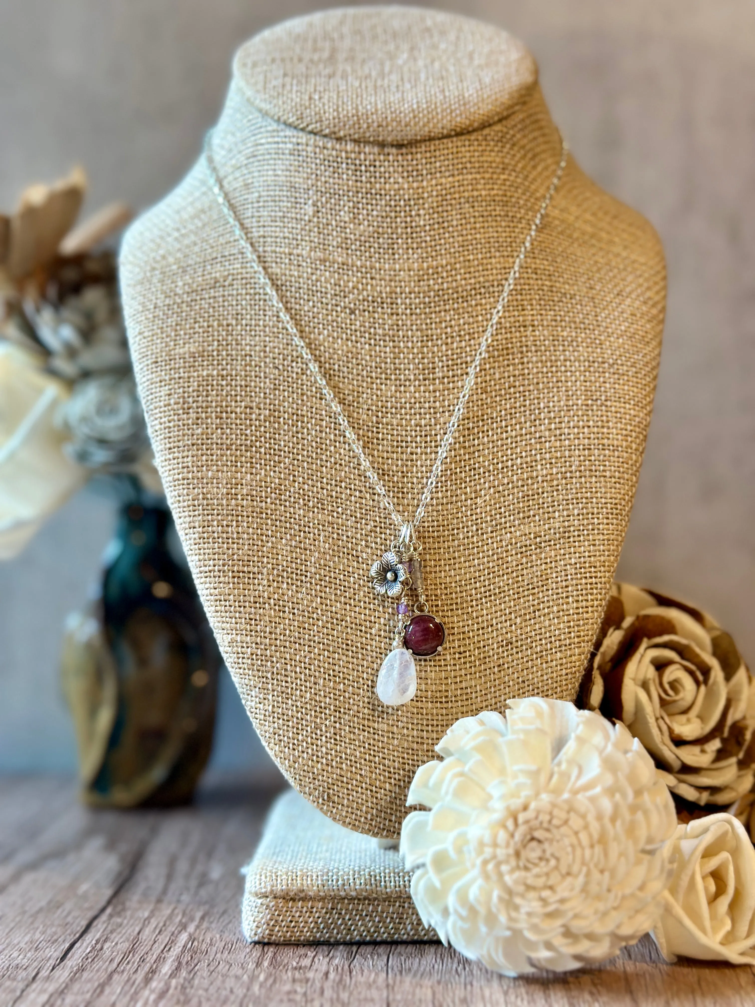 Bezel Talisman Necklace