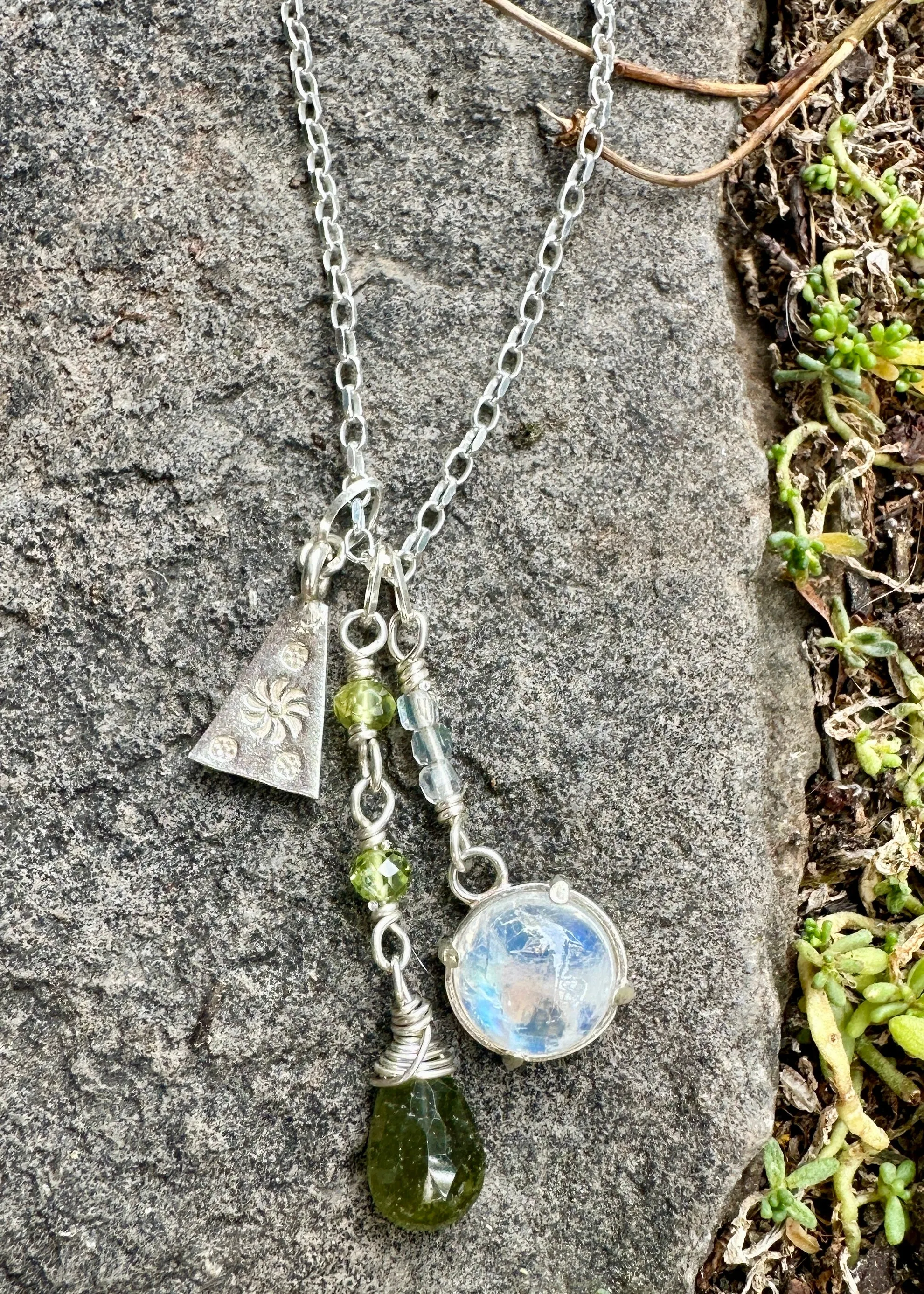 Bezel Talisman Necklace