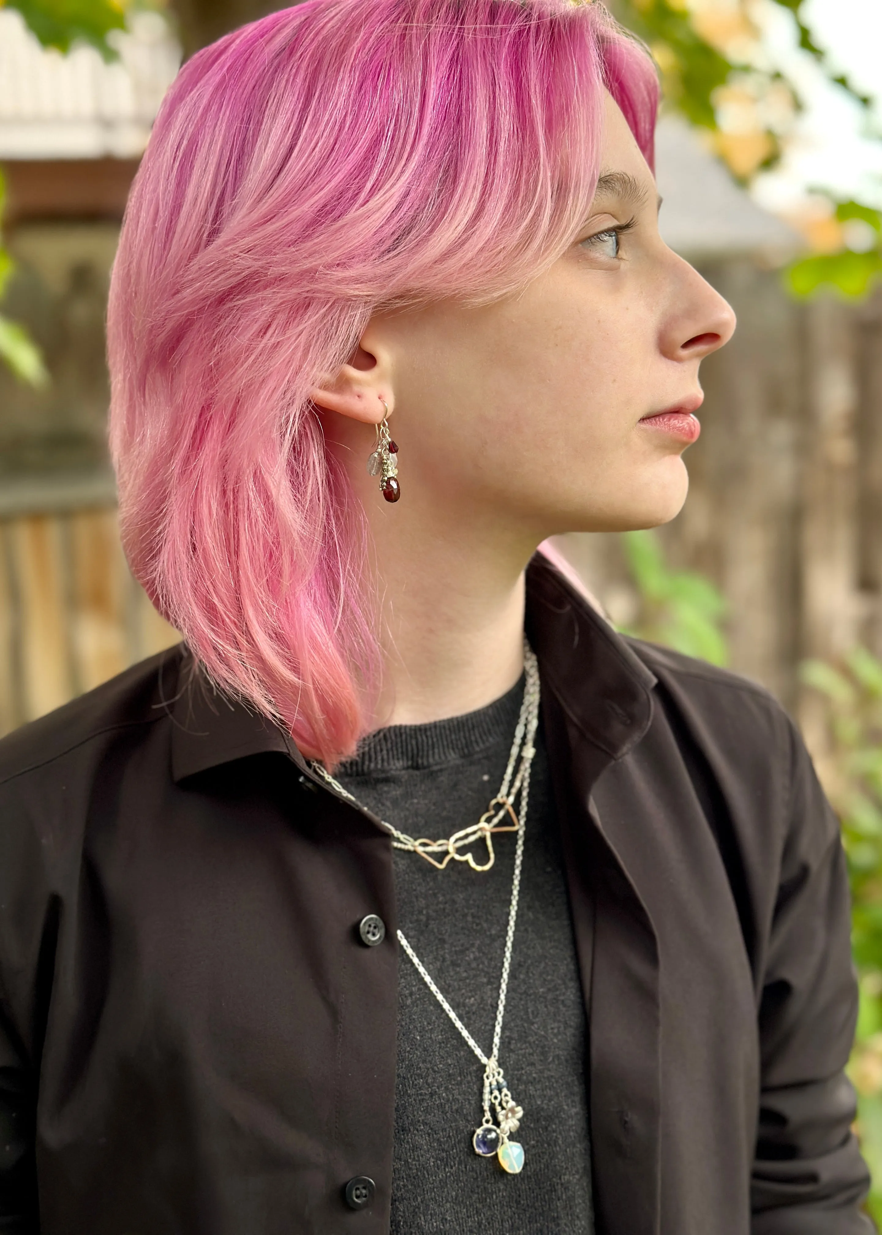 Bezel Talisman Necklace