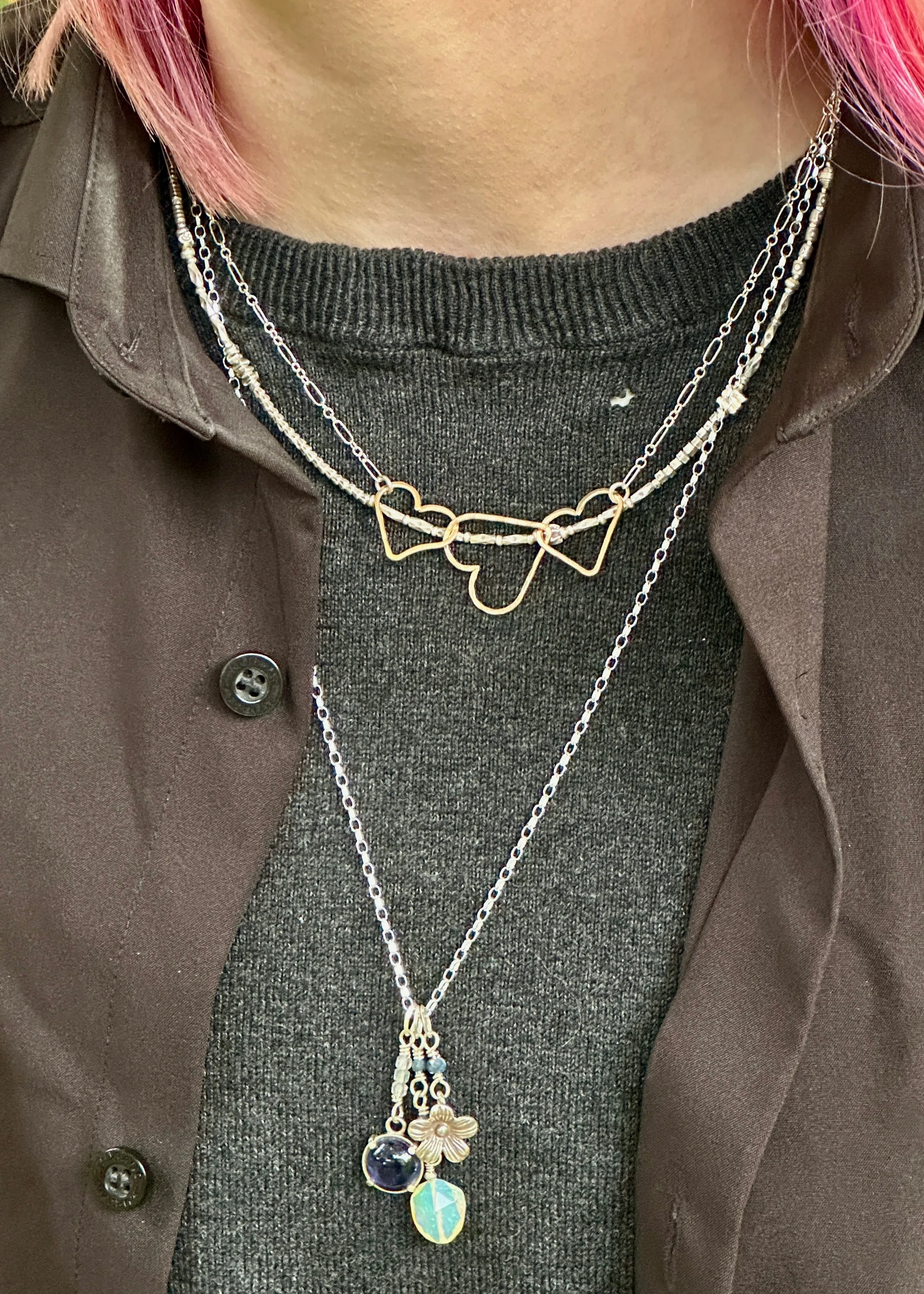 Bezel Talisman Necklace