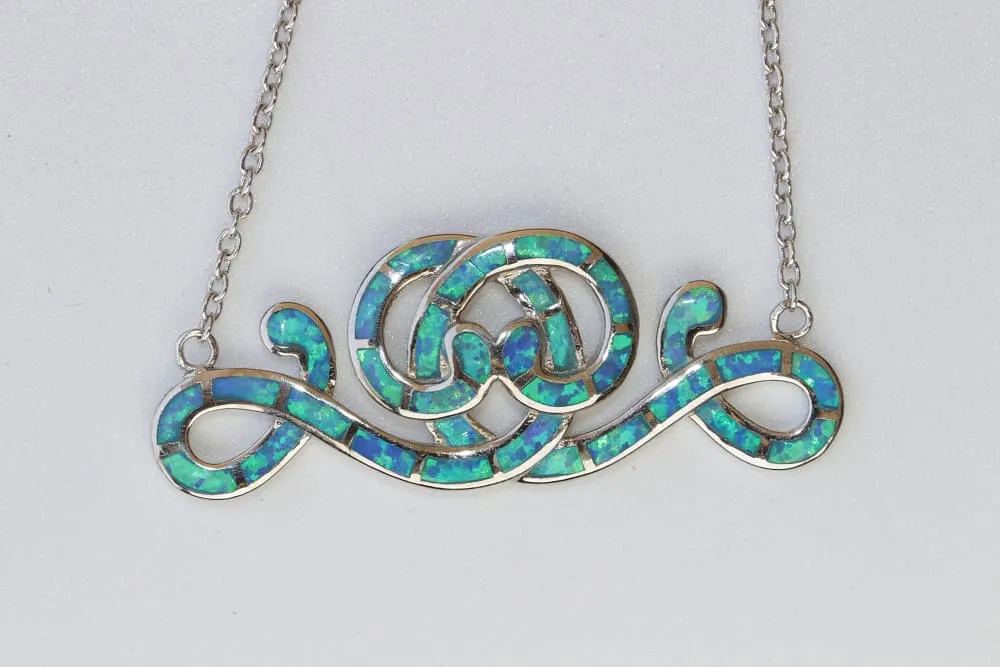 BLUE INFINITY BRACELET