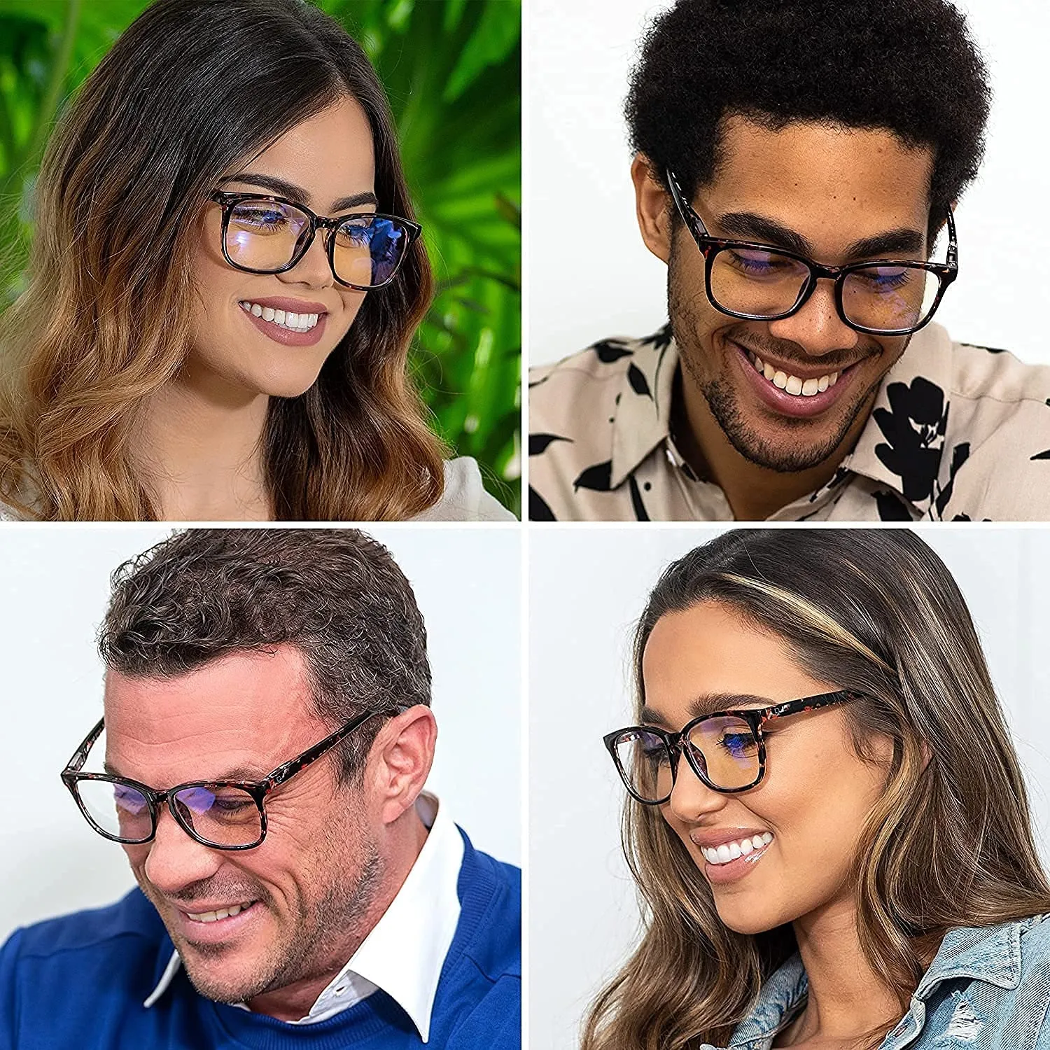 Blue-Light-Blocking-Reading-Glasses-Rose-Tortoise-3-75-Magnification-Computer-Glasses