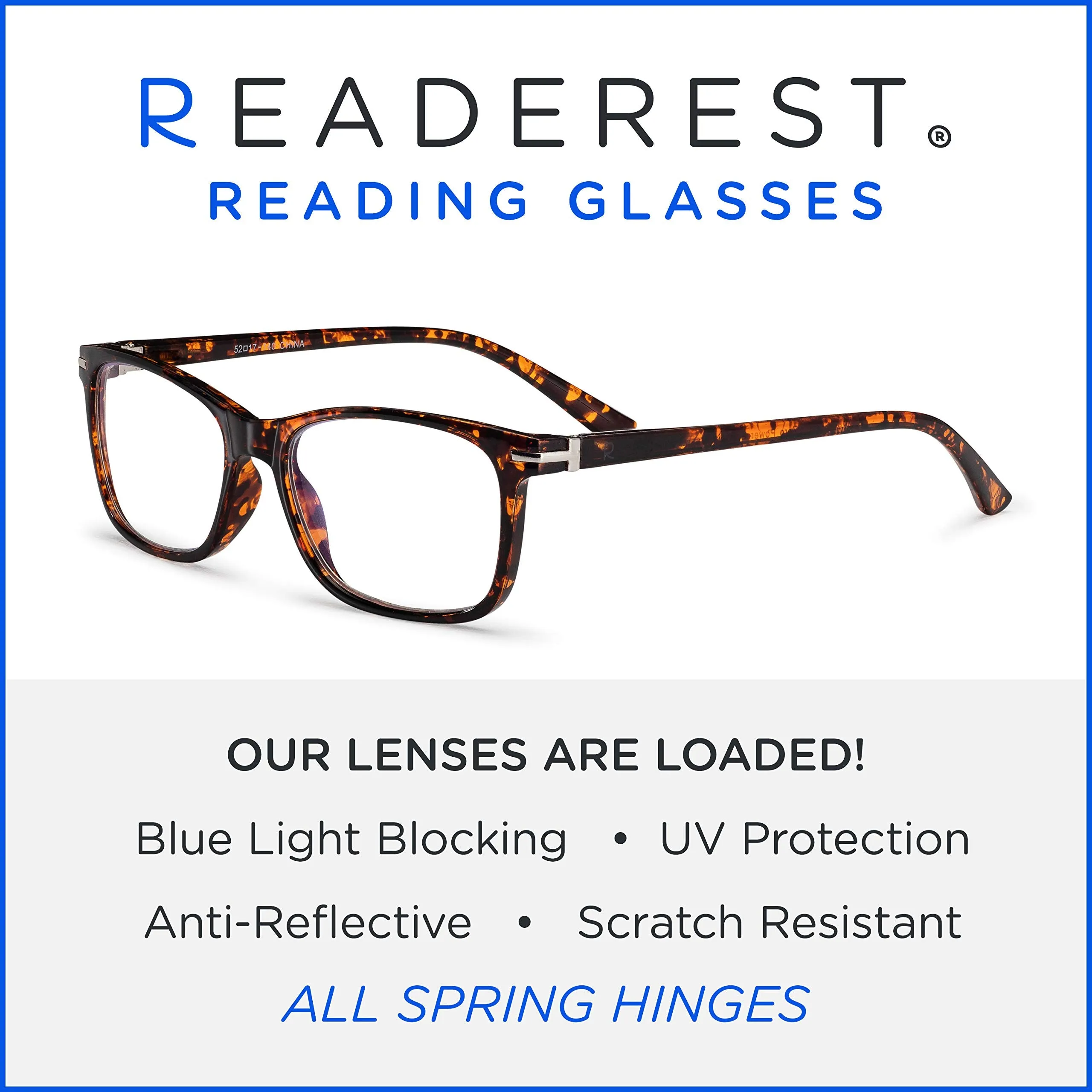 Blue-Light-Blocking-Reading-Glasses-Tortoise-0-50-Magnification-Computer-Glasses