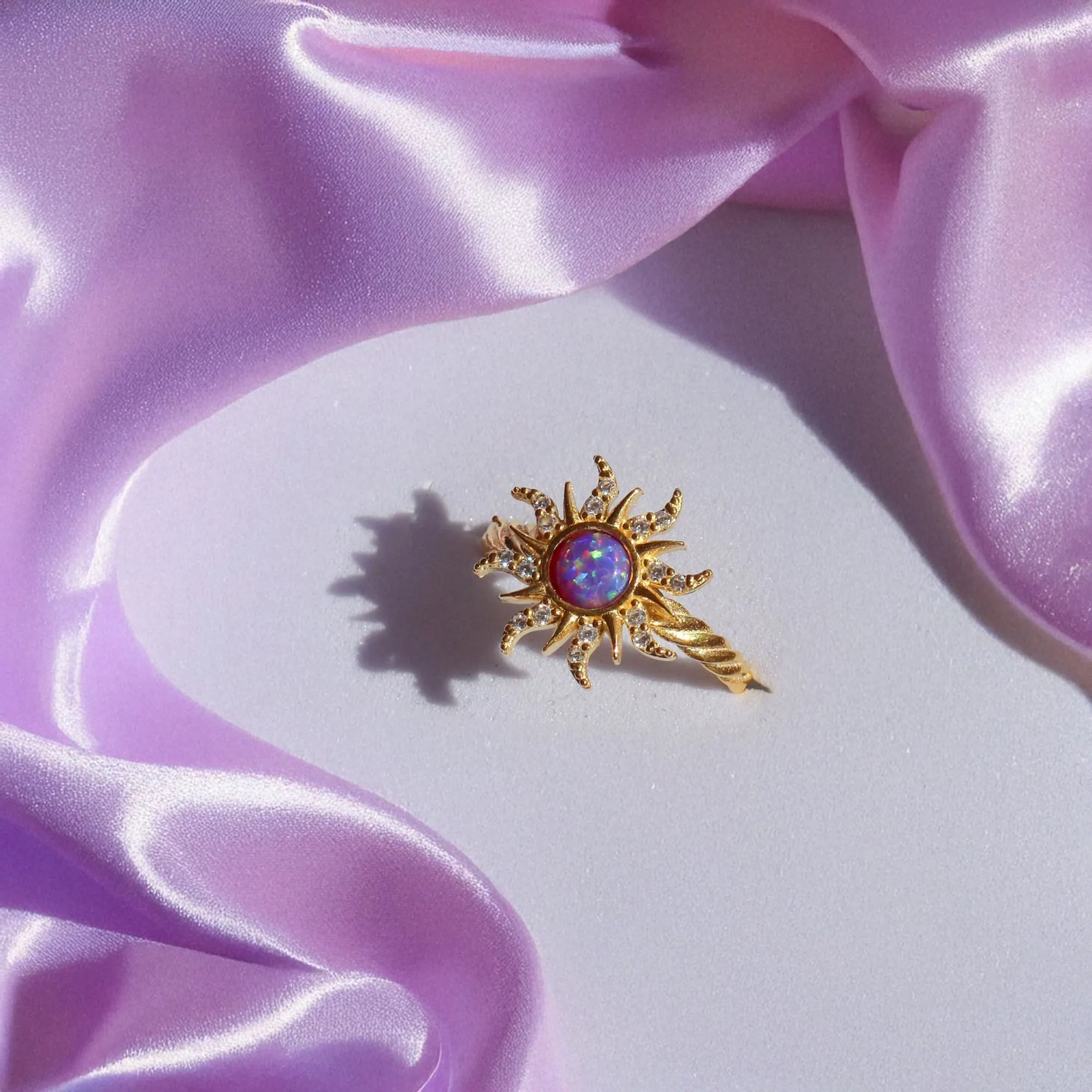 Boxed Rapunzel Opal Bracelet and Ring Set