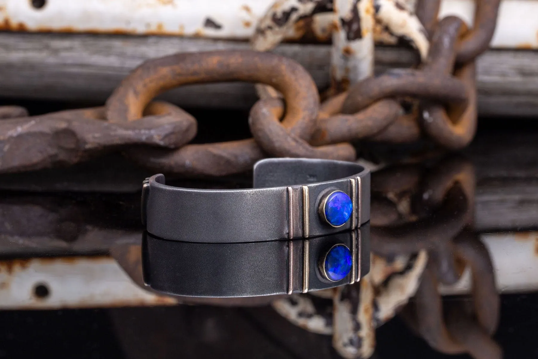 Carter Cuff Boulder Opal