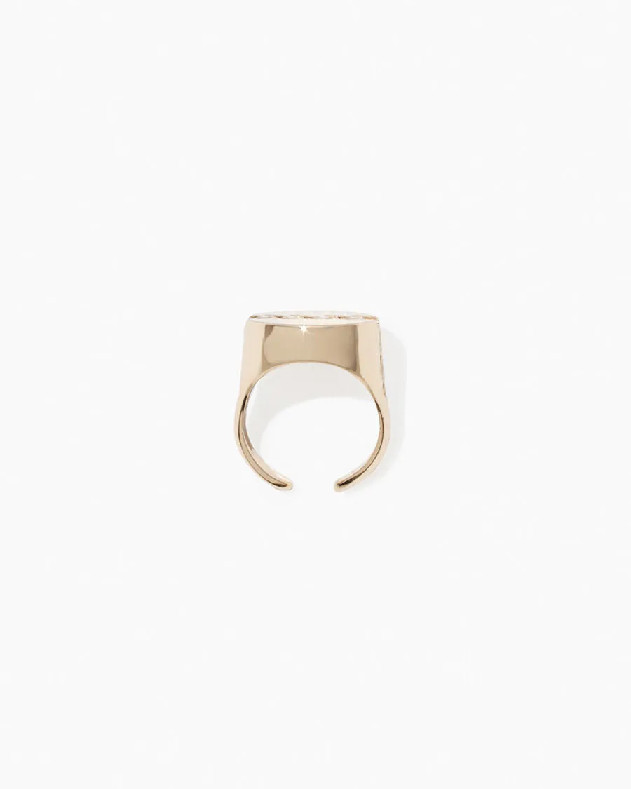 Chain Fossil Ring
