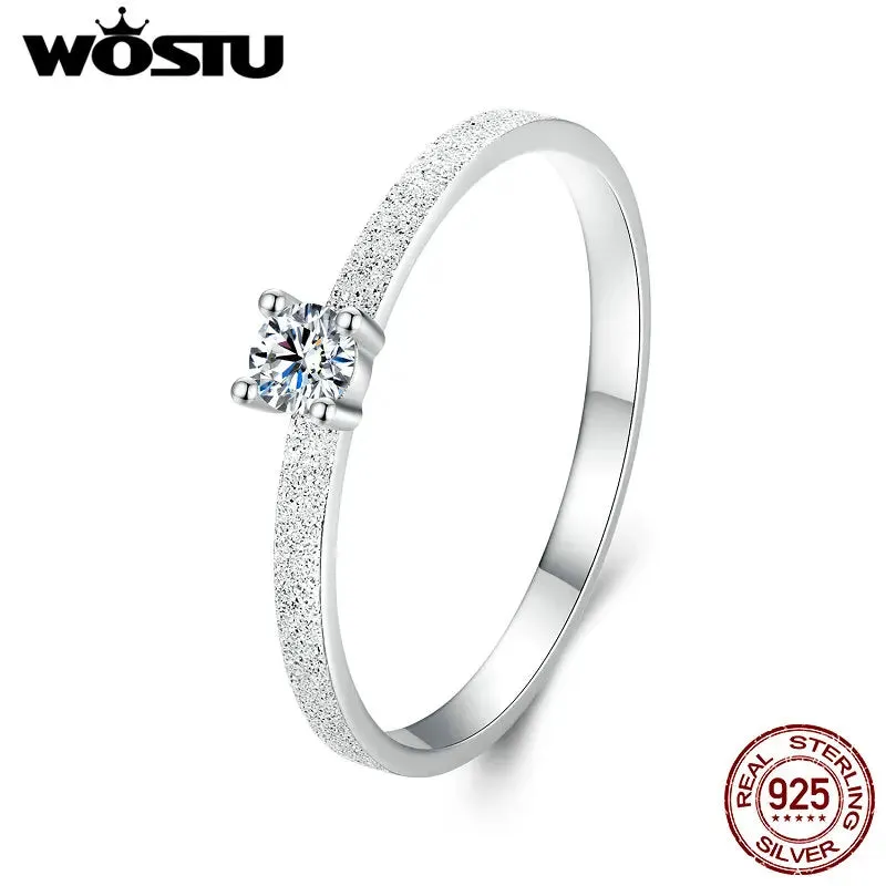 Classic Moissanite Wedding Ring