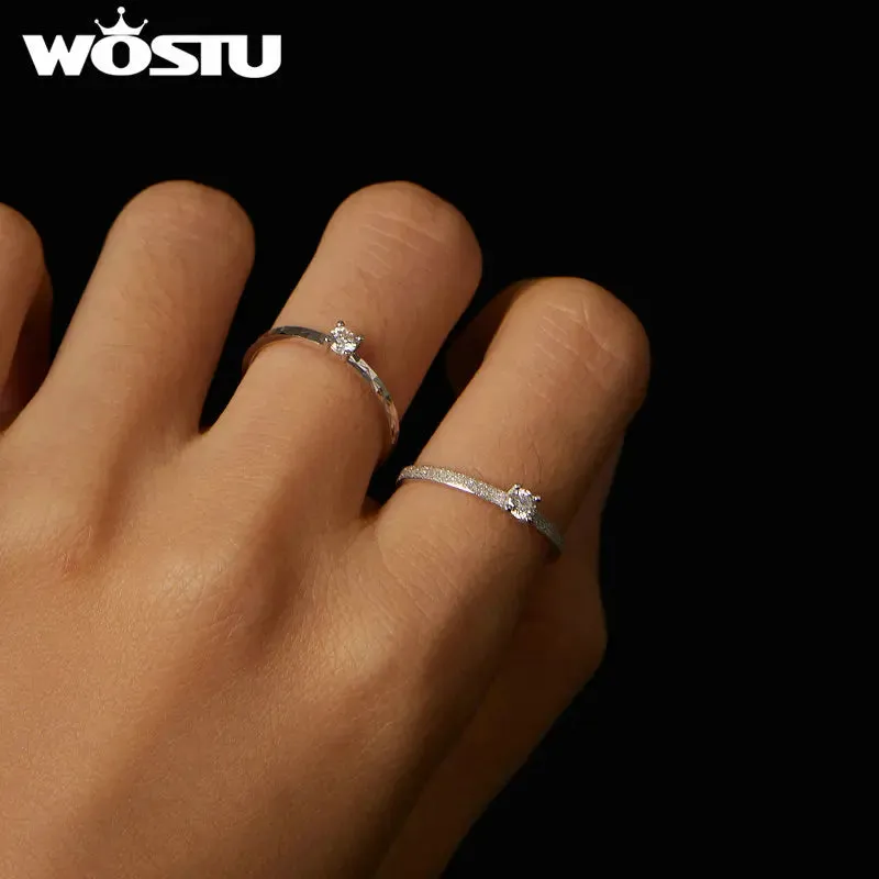 Classic Moissanite Wedding Ring