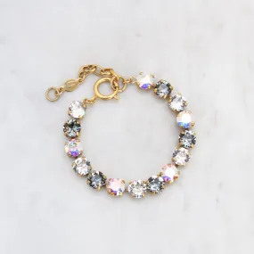 Crystal Line Bracelet - Gold Plate
