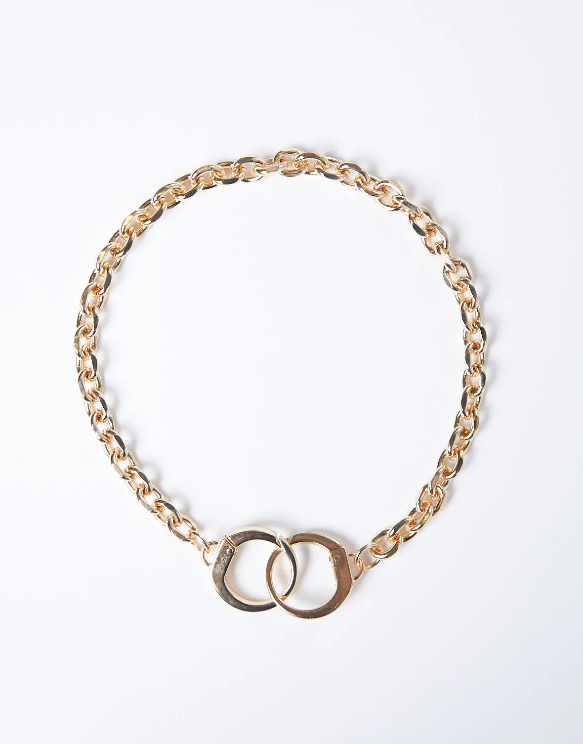 Cuffed Chain Necklace