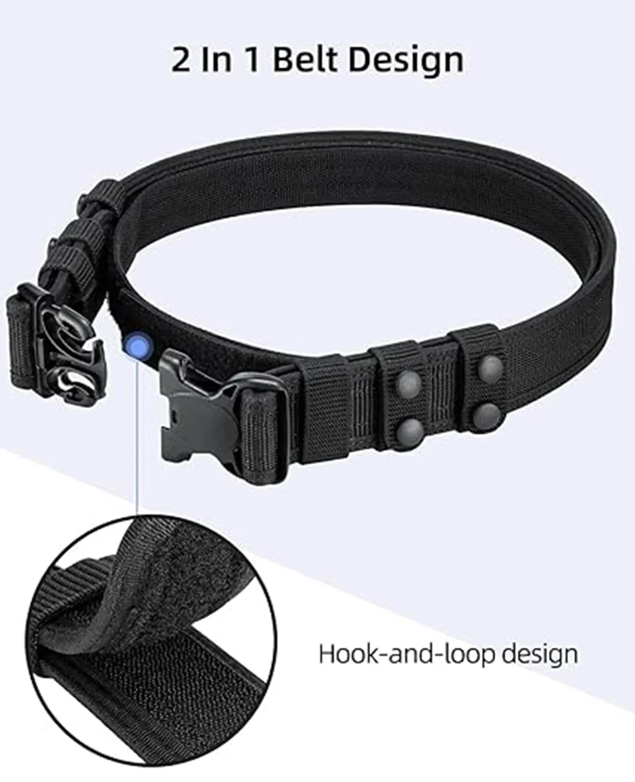 CVLIFE 2 in 1 Design Utility Multifunctional Duty Belt for Outdoor Sport