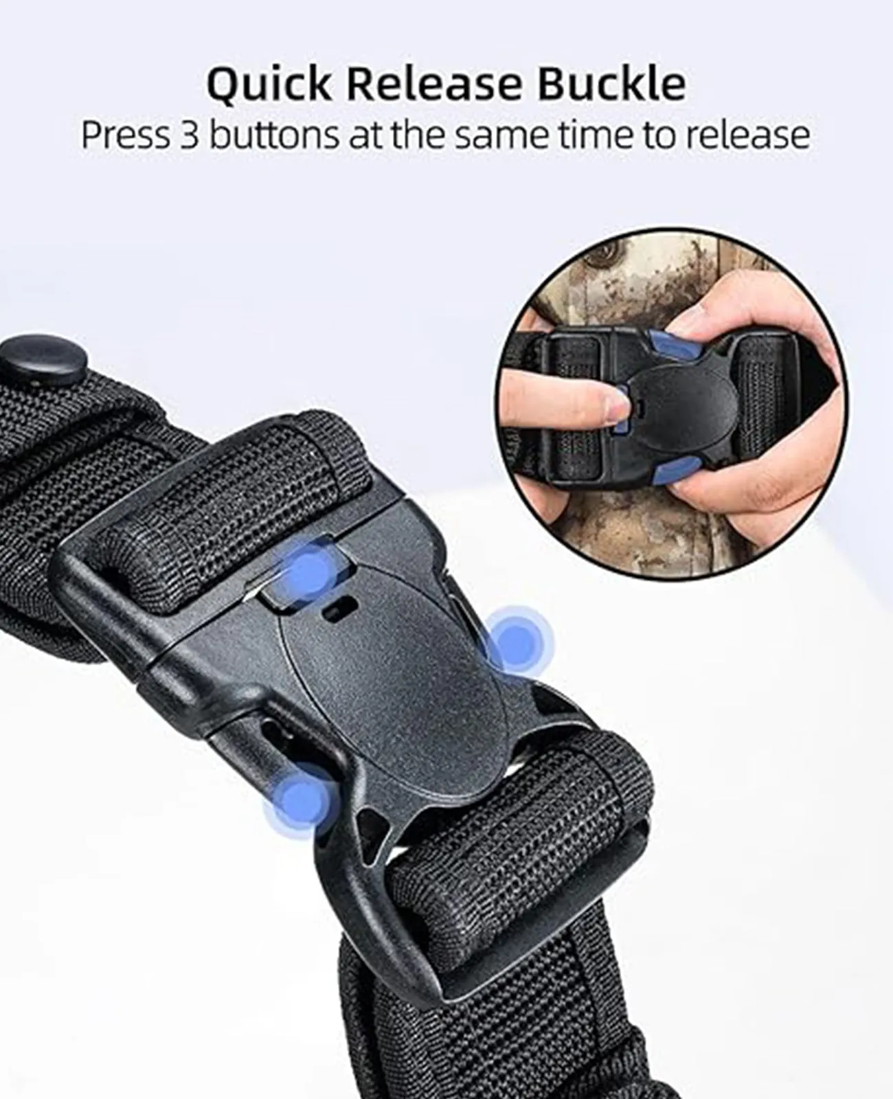 CVLIFE 2 in 1 Design Utility Multifunctional Duty Belt for Outdoor Sport