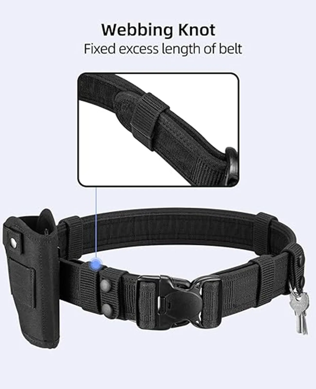 CVLIFE 2 in 1 Design Utility Multifunctional Duty Belt for Outdoor Sport