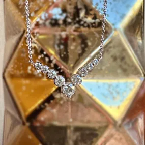 Diamond "V" Necklace