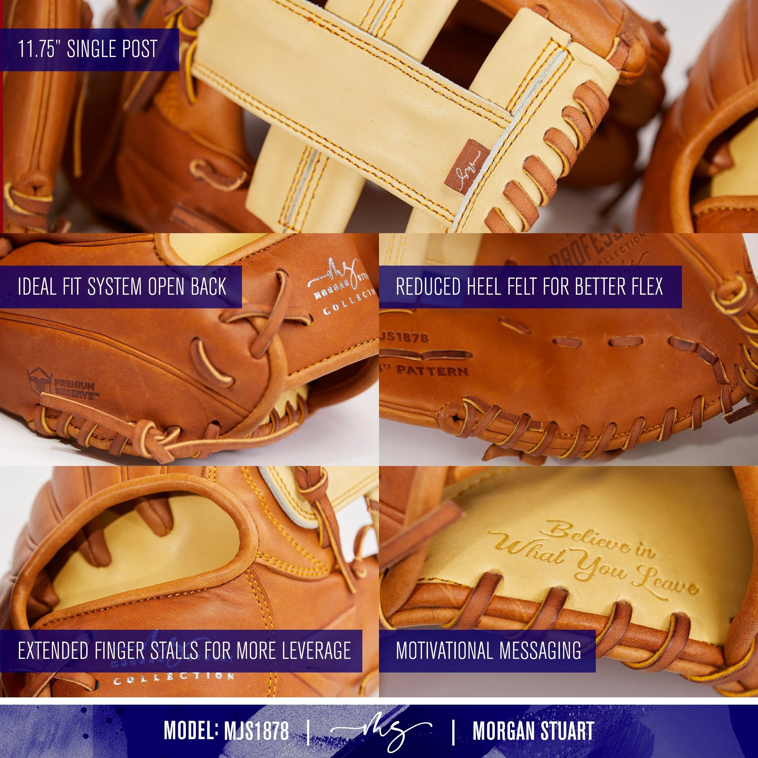 Easton Morgan Stuart Signature Model 11.75" Fastpitch Glove MJS1878