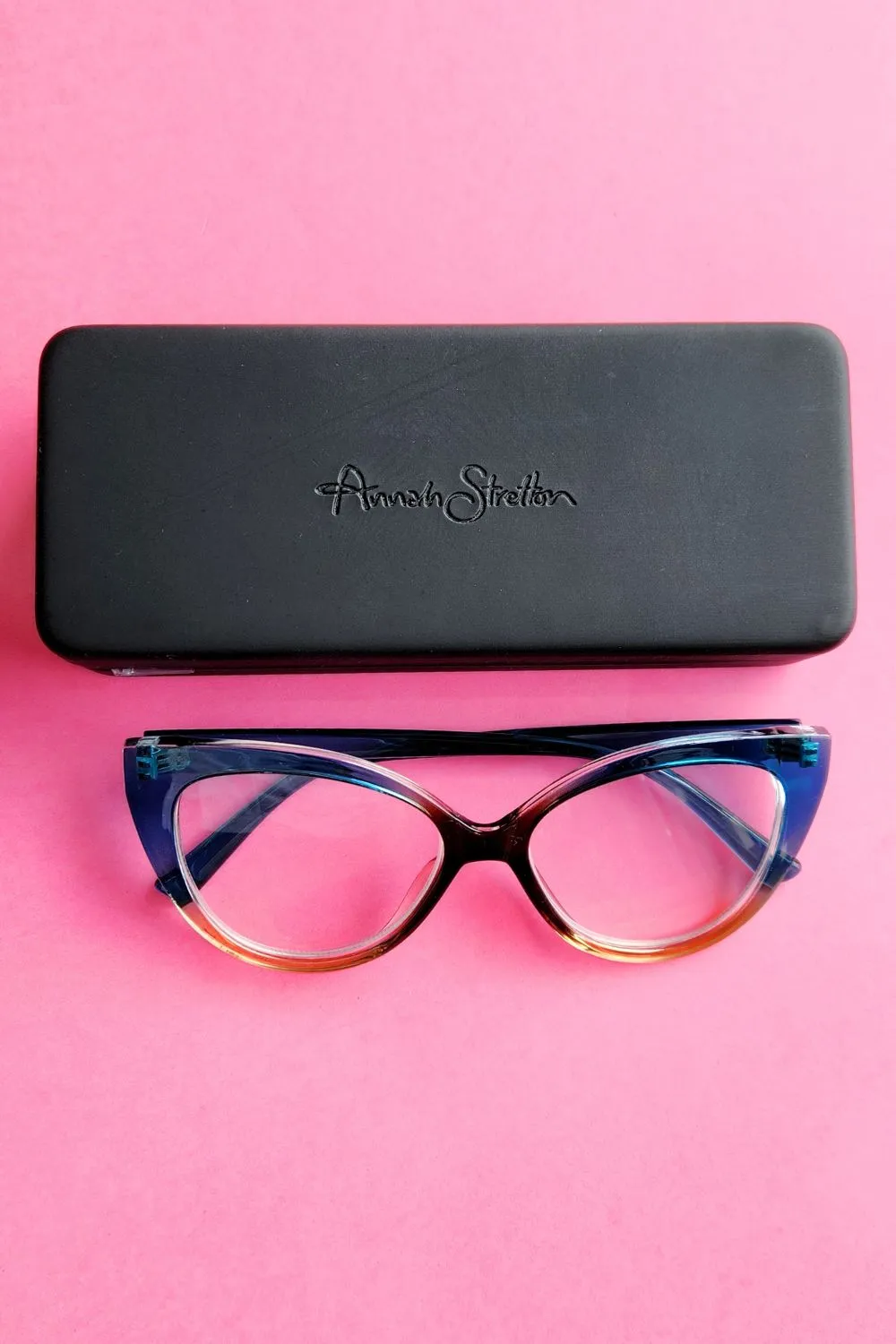 Eleanor Reading Glasses - Blue Illusion- 1.5