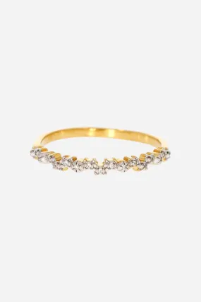 Ella Stein Shine Bright Stackable Ring in Gold Size 5