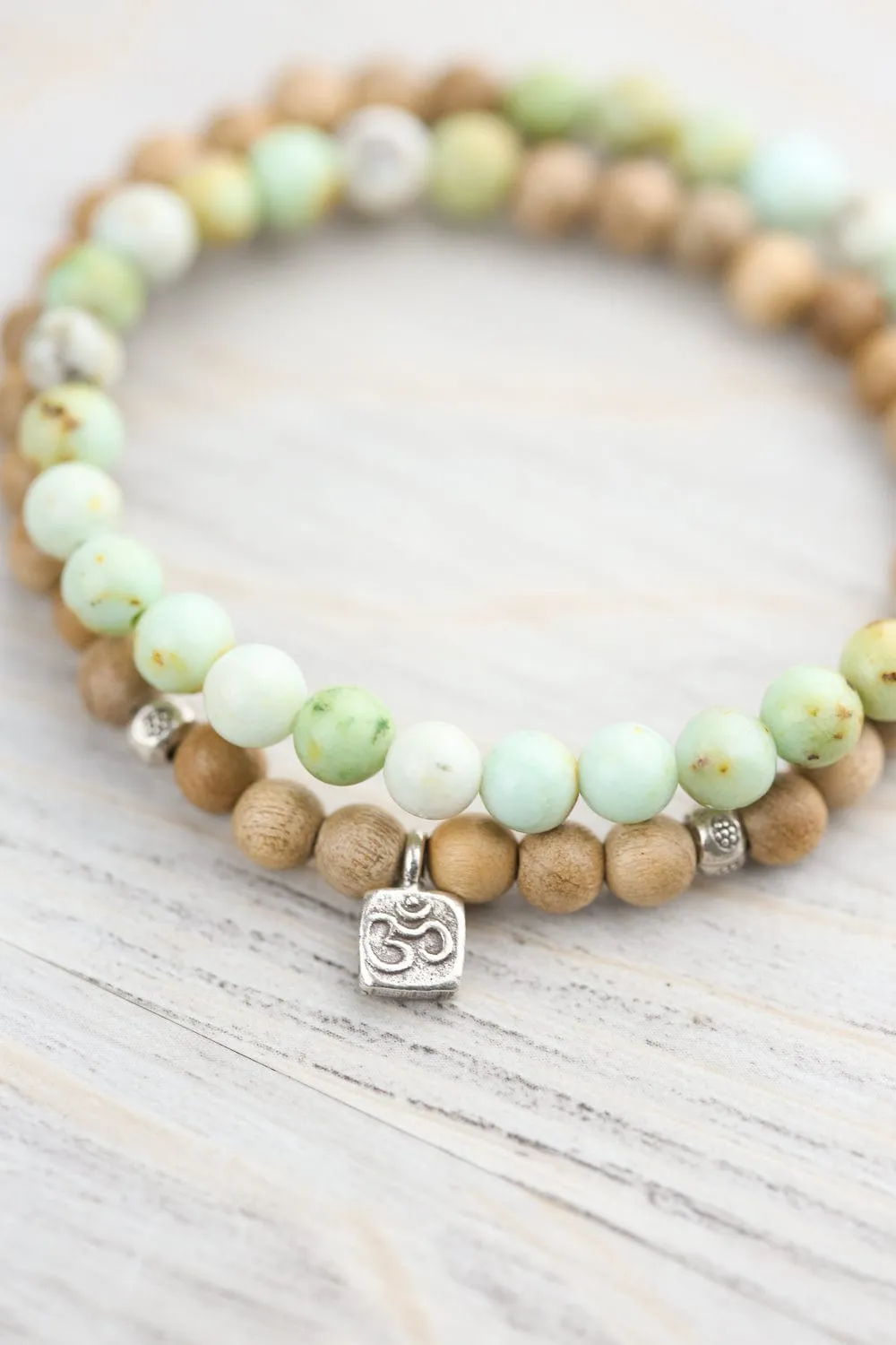 Emotional Balance Om Bracelet