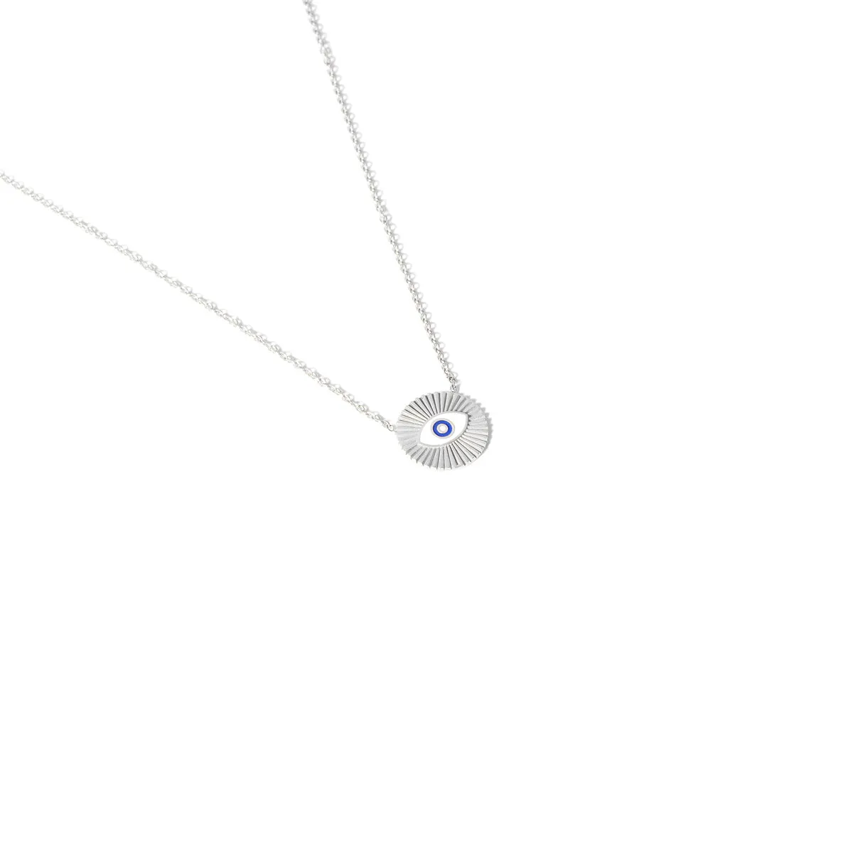 Enamel Eye Necklace