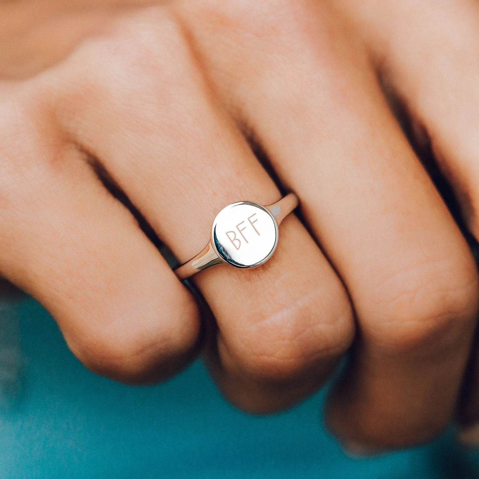 Engravable Signet Ring