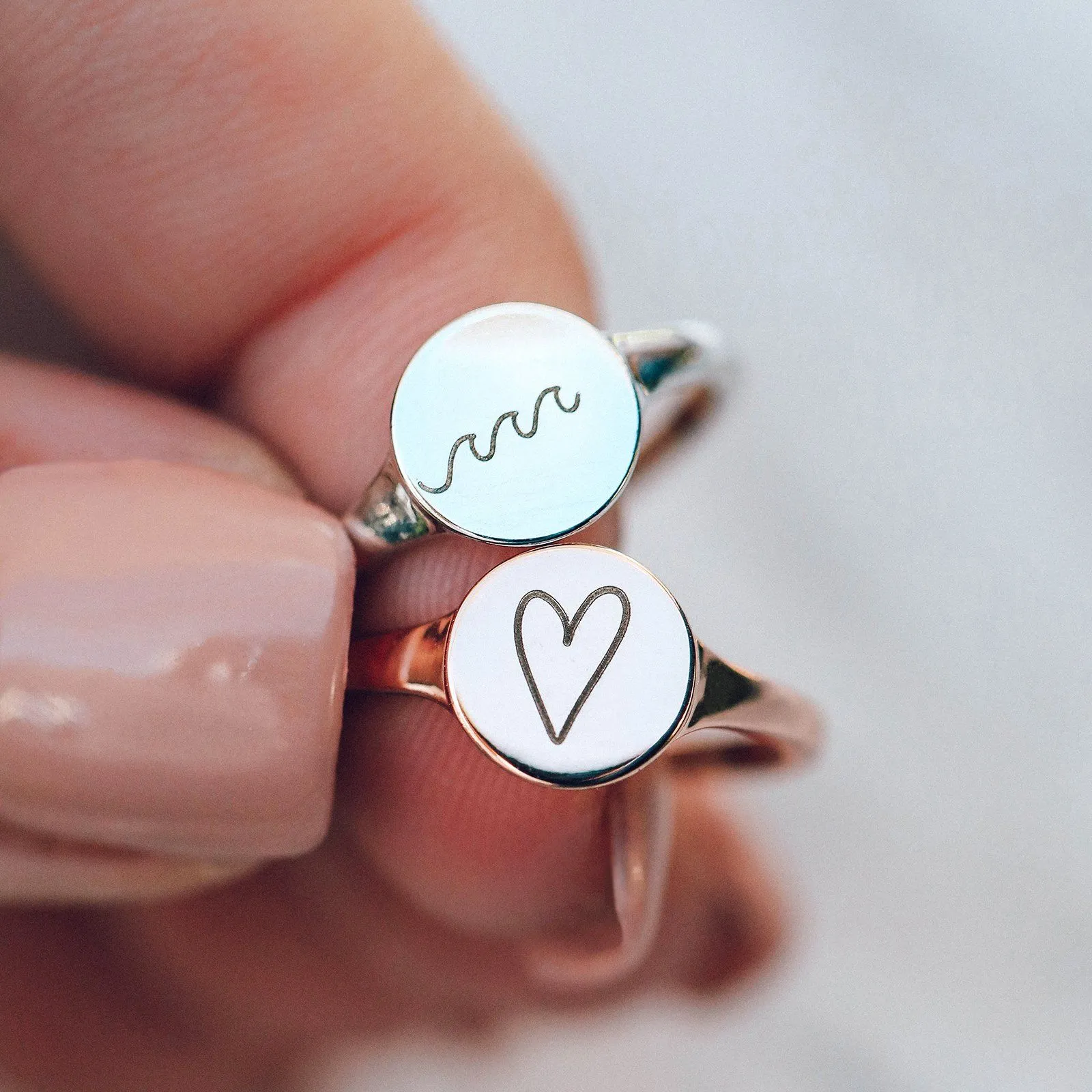 Engravable Signet Ring