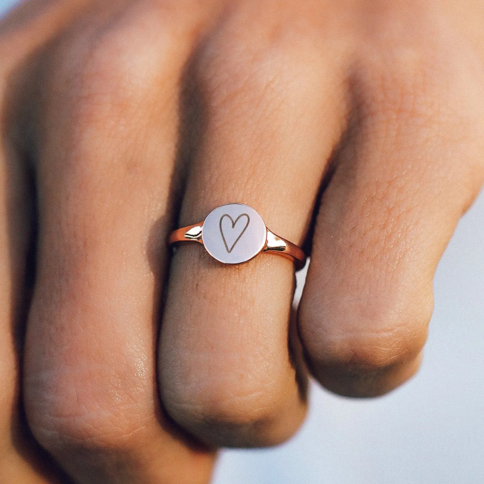 Engravable Signet Ring