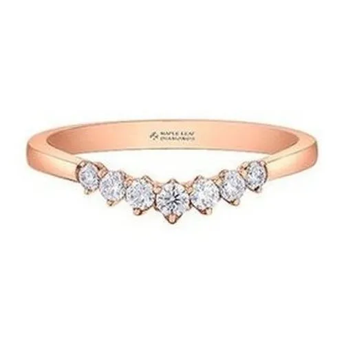Eternal Flame Diamond Wedding Band