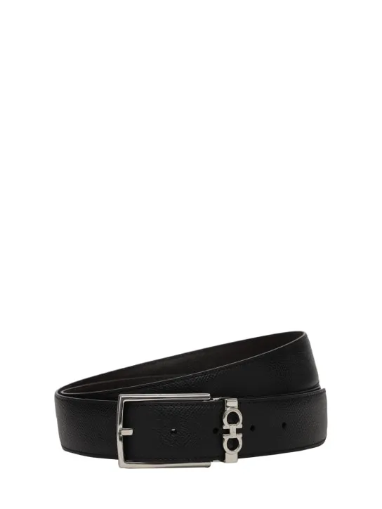 Ferragamo   3.5cm Reversible leather belt 