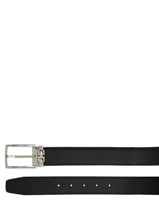 Ferragamo   3.5cm Reversible leather belt 