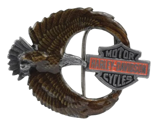 Flying Eagle Harley Davidson Belt Buckle
