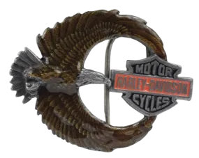 Flying Eagle Harley Davidson Belt Buckle