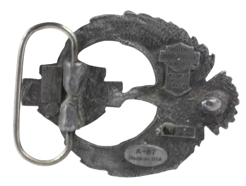 Flying Eagle Harley Davidson Belt Buckle