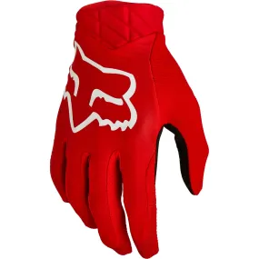 Fox Racing Airline Standard Offroad Gloves Flo Red