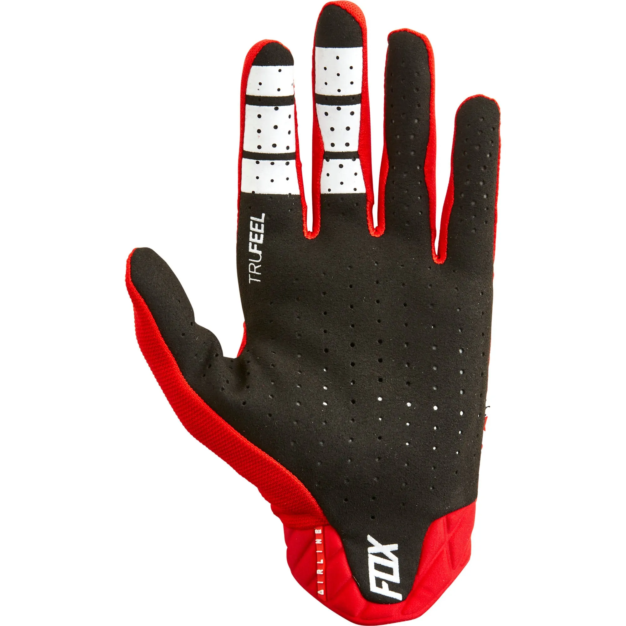 Fox Racing Airline Standard Offroad Gloves Flo Red